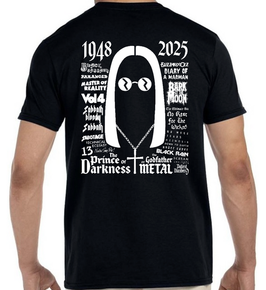 2-Faces Ozzy Memorial Tee
