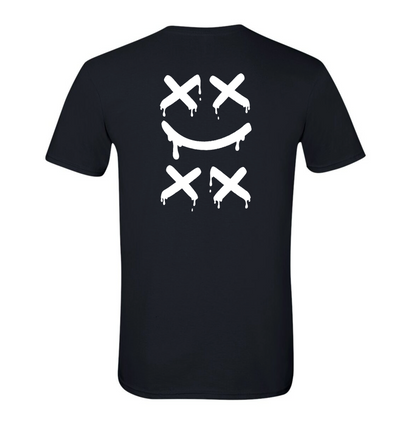 2-Faces Happy Graffiti Tee