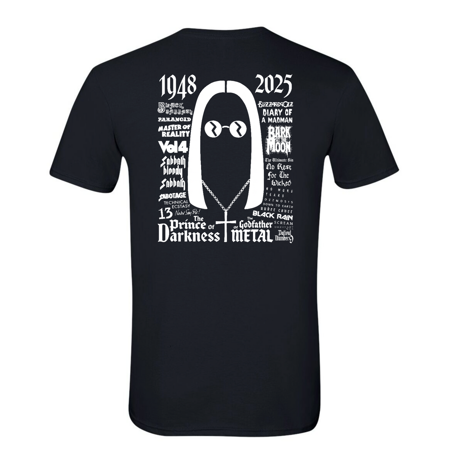 2-Faces Ozzy Memorial Tee